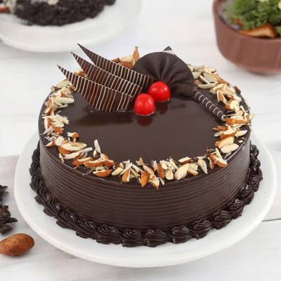 choco-almond-cake
